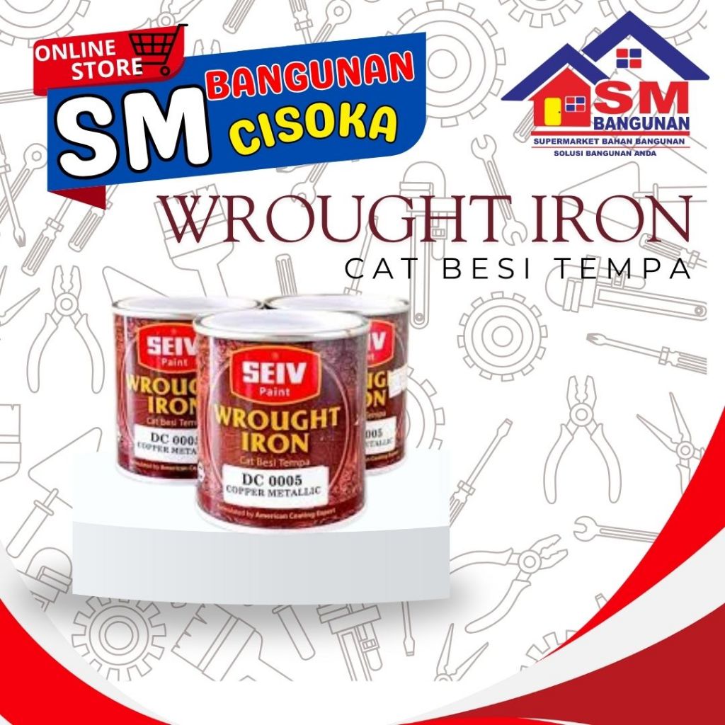 CAT BESI TEMPA SEIV- WROUGHT IRON