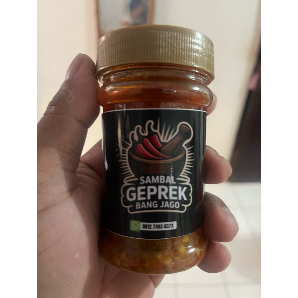 

sambal geprek bang jago