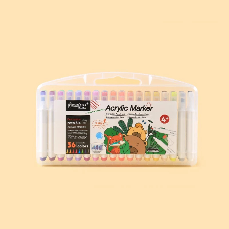 

Giorgione Asli Acrylic Markers Set Spidol 12/24/36/48 Warnas G-AM-BS