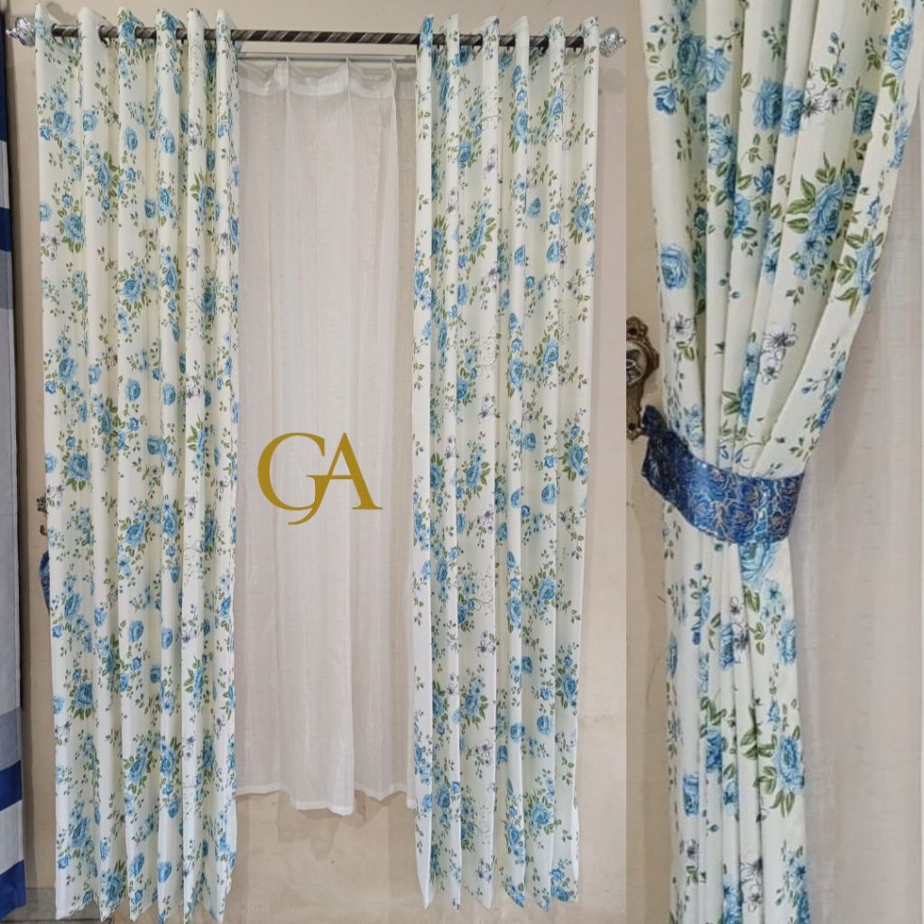 gorden Blakcout minimalis tiray jendela kamar tidur aesthetik