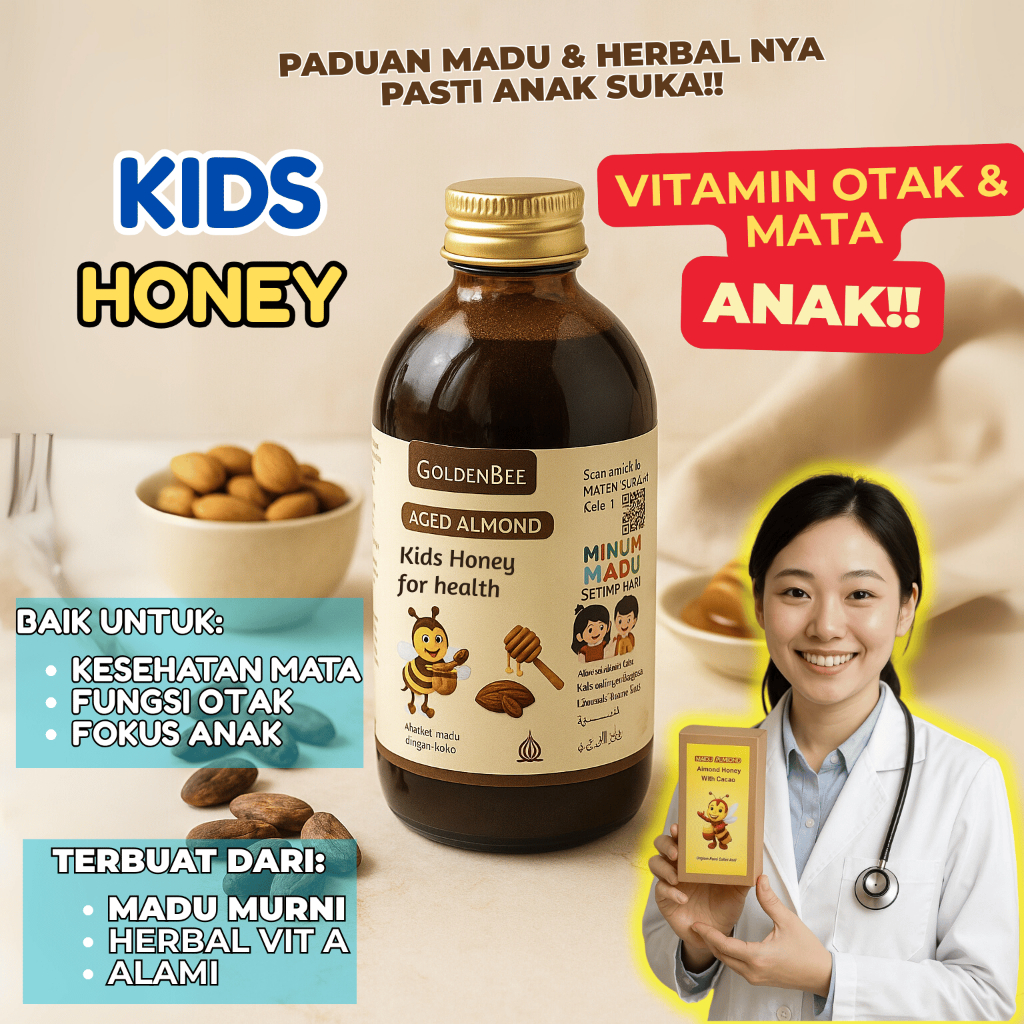 

Madu Anak Nutrisi Maksimal Booster Daya Tahan Tubuh
