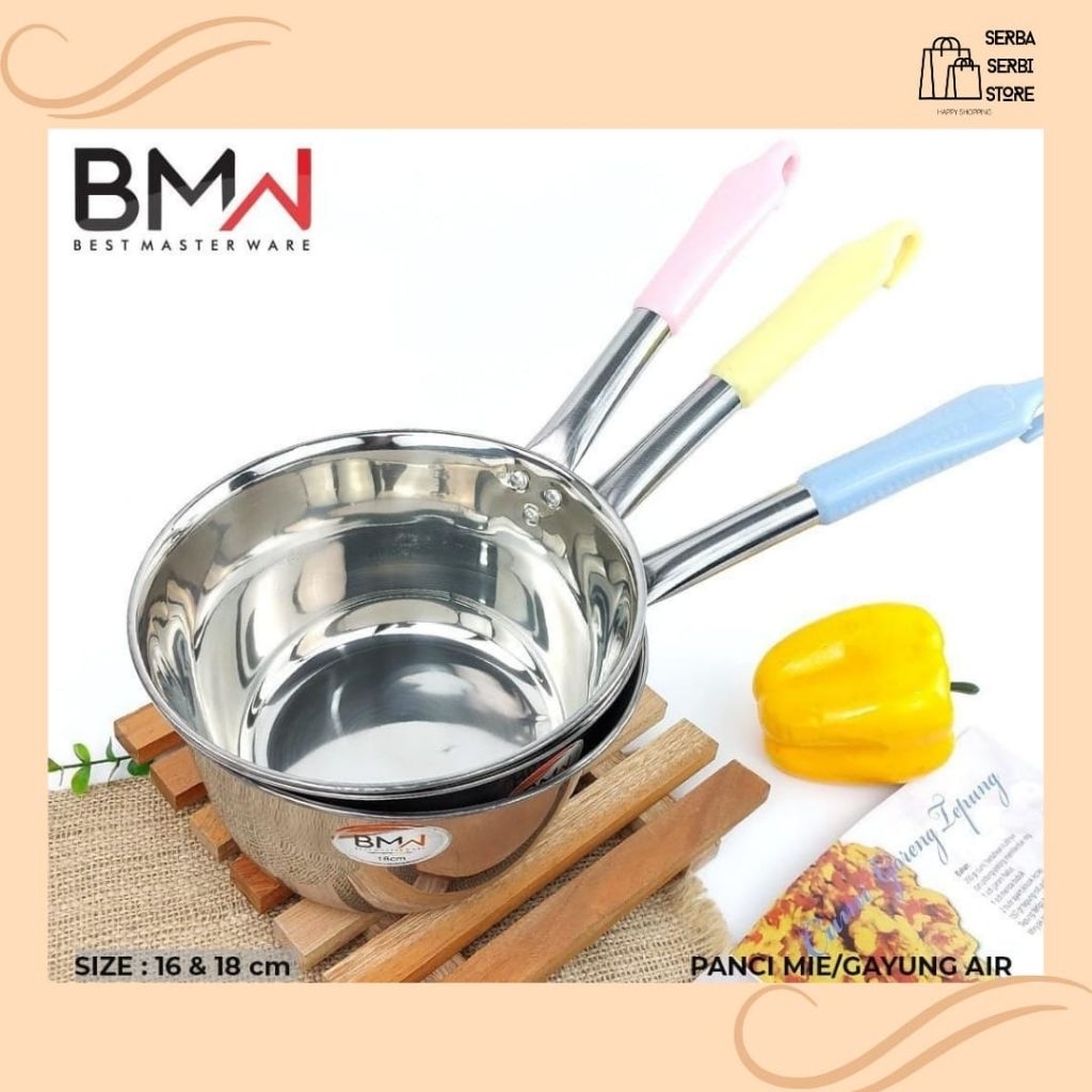 Panci Susu Gayung Stainless Steel 16cm / Panci Mie Gayung