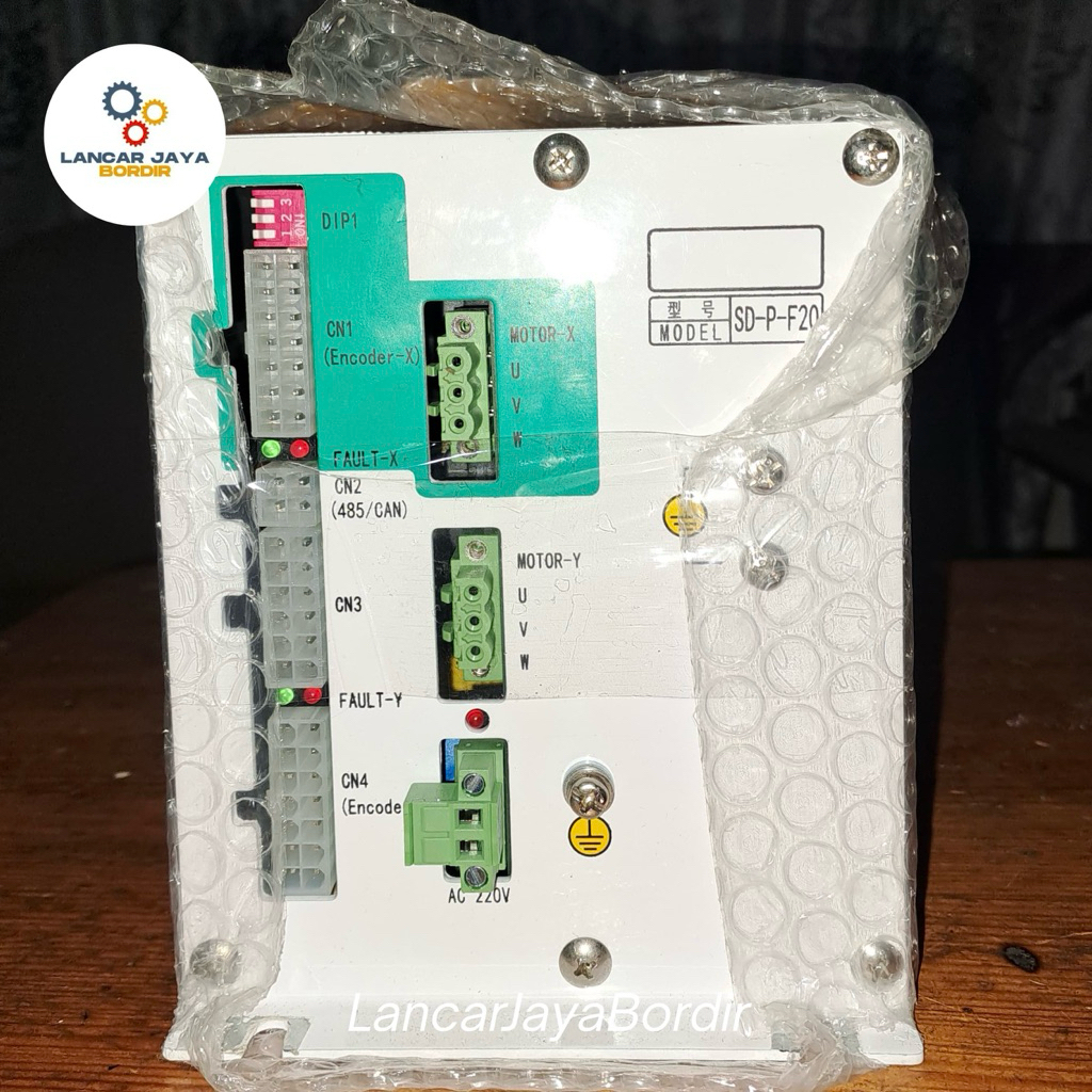 Double Servo New Tipe SD-P-F20 Mesin Bordir