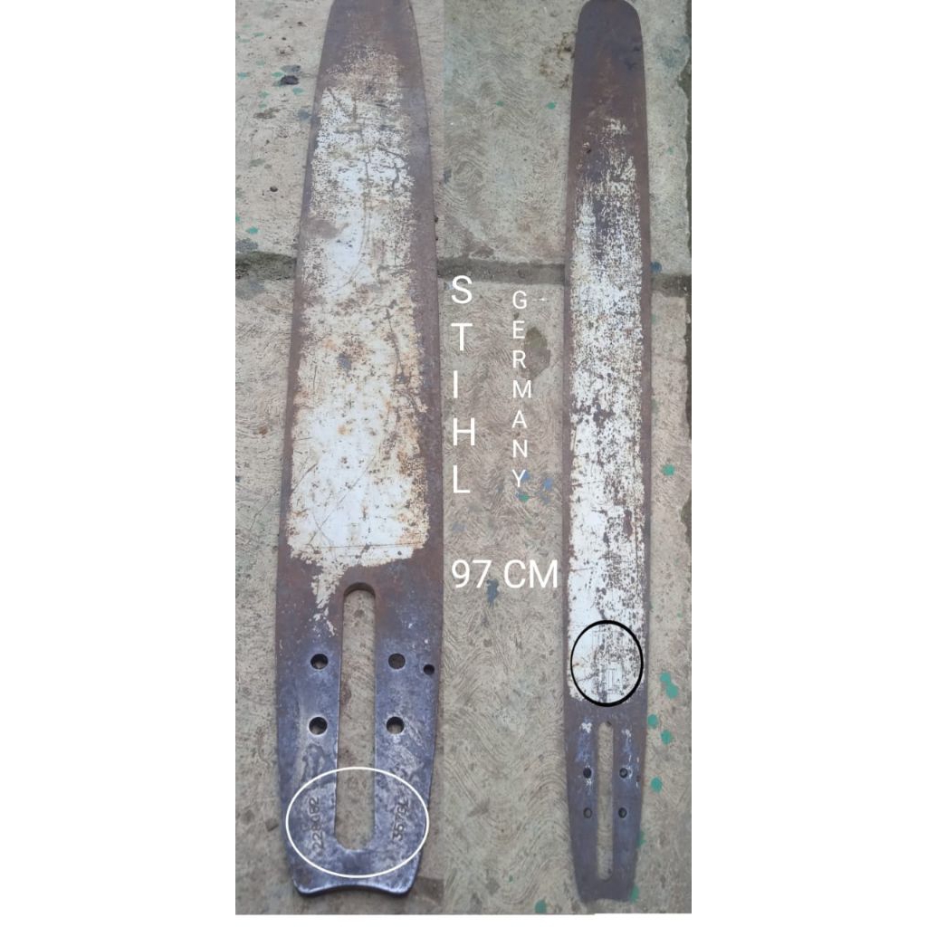 Bar senso bekas bahan baku pande besi