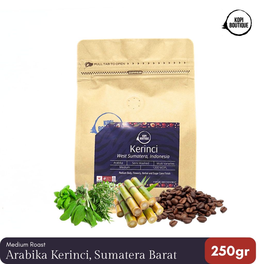 

Kopi Arabika Sumatra Kerinci 250gr