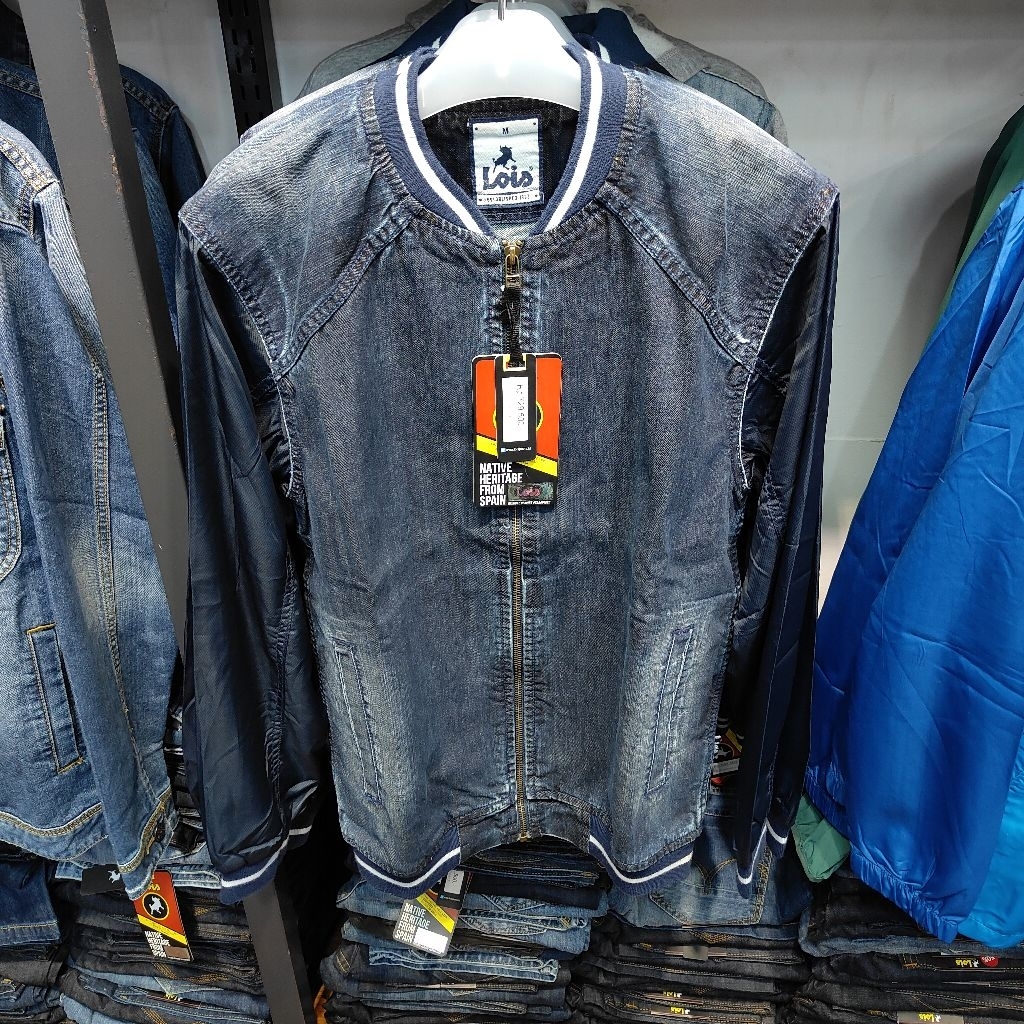 JAKET PRIA NEW ARRIVAL MJF128 - LOIS JEANS (REAL PICT)