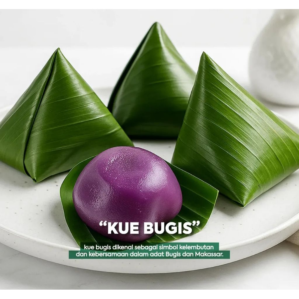 

Kue Bugis isi kelapa putih