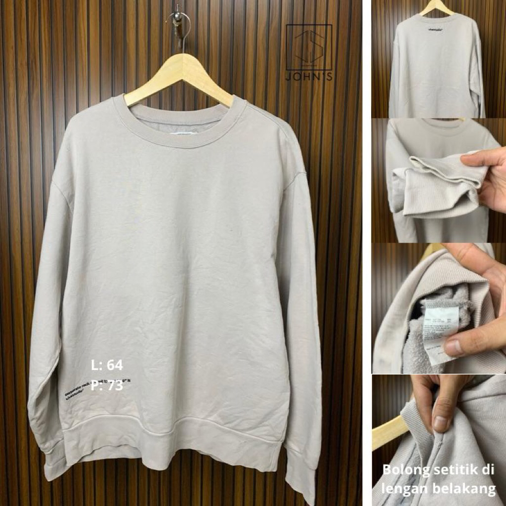 Crewneck Sweater Vivastudio Cream/grey