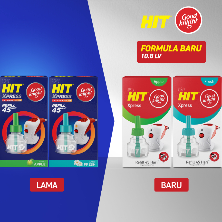 2 PCS REFILL HIT ELEKTRIK CAIR / HIT LIQUID 45 HARI