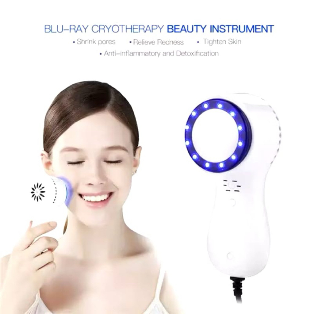 Alat Facial Strika Wajah Cold Photon Beauty / Strika Wajah Portabel