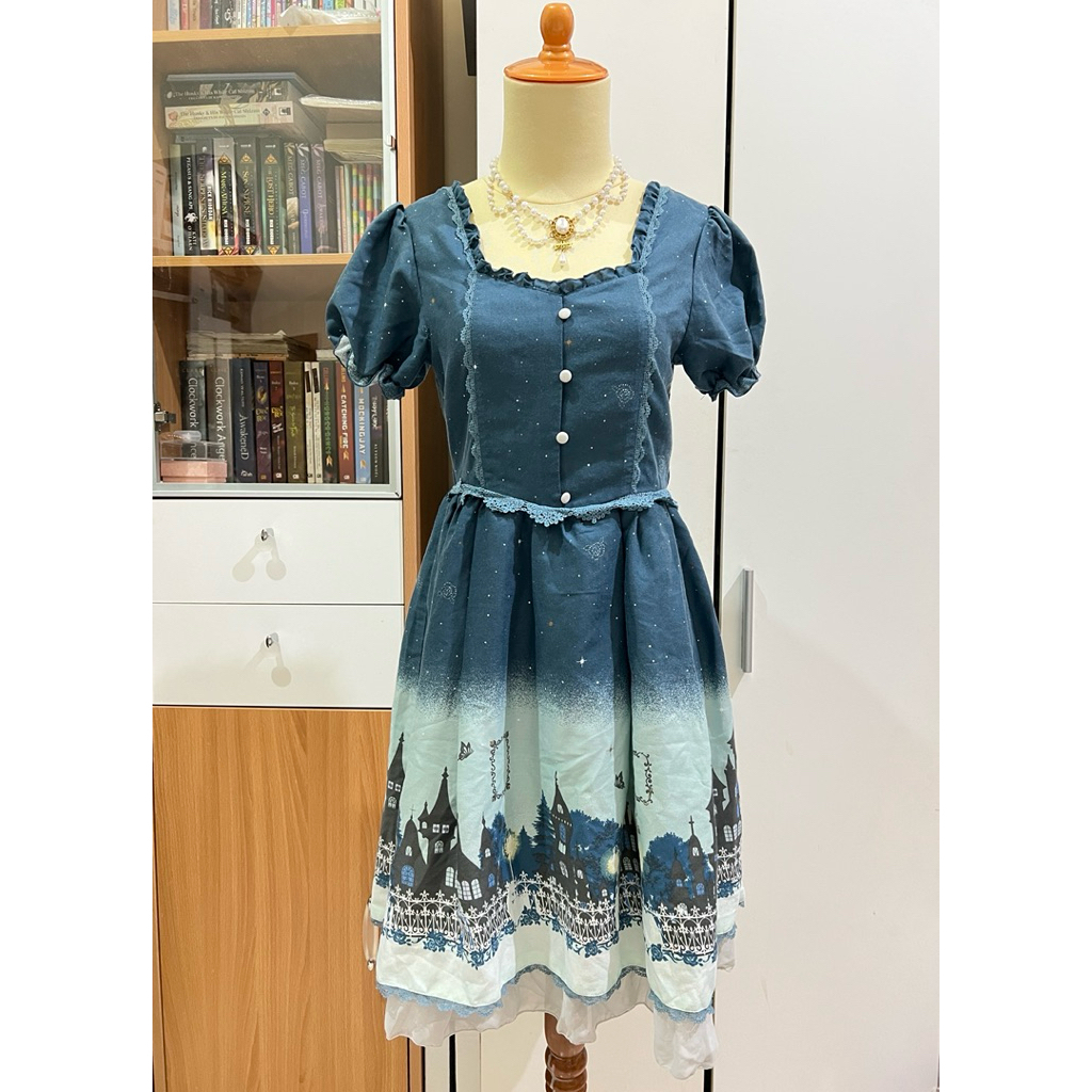 Axes Femme Dress Kawaii Winter Pattern Premium