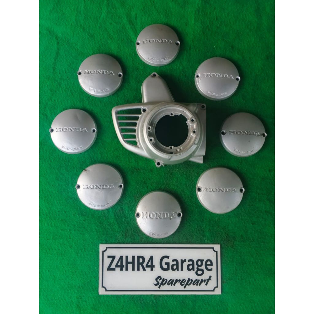 TUTUP COVER BAK MAGNET, BLOK MAGNET, HONDA C 70, C 700, C 800, SUPER CUP, ORIGINAL SECCOND