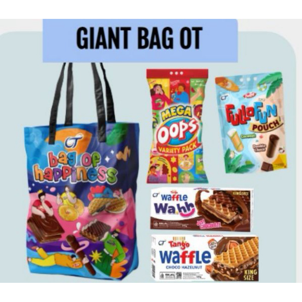 

jastip prj 2025 / Giant bag OOPS BISKUIT FREE TAS GOODYBAG GIANT