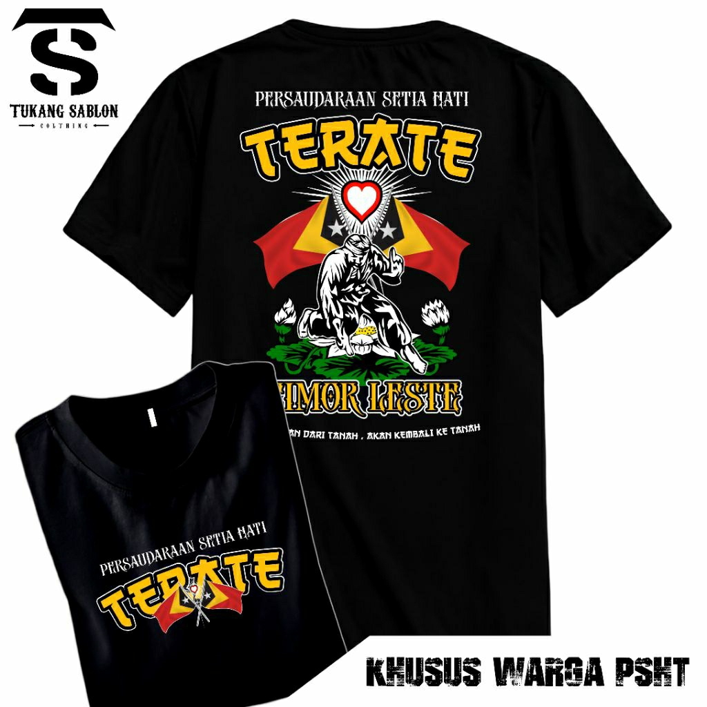 COD - KAOS PSHT TIMOR LESTE TERBARU 2025 KAOS PSHT ORIGINAL DISTRO
