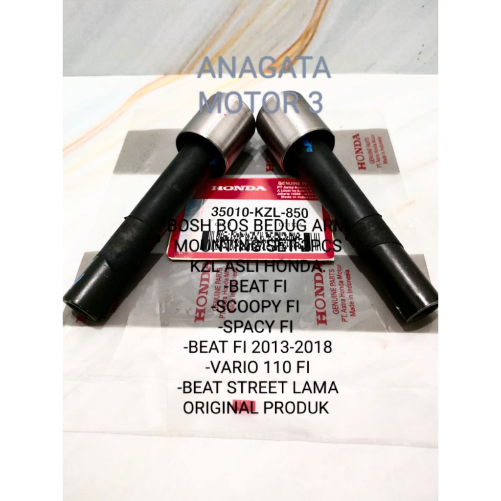 BOSH BOS BEDUG ARM MOUNTING SET 2PCS KZL ASLI HONDA BEAT FI SCOOPY FI SPACY FI BEAT FI 2013 2018 VAR