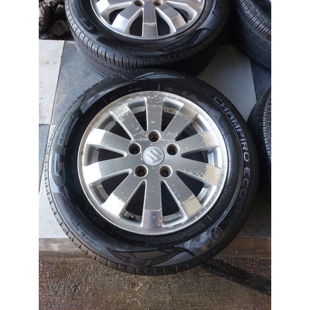 velg original apv arena r15 + ban baru nik24