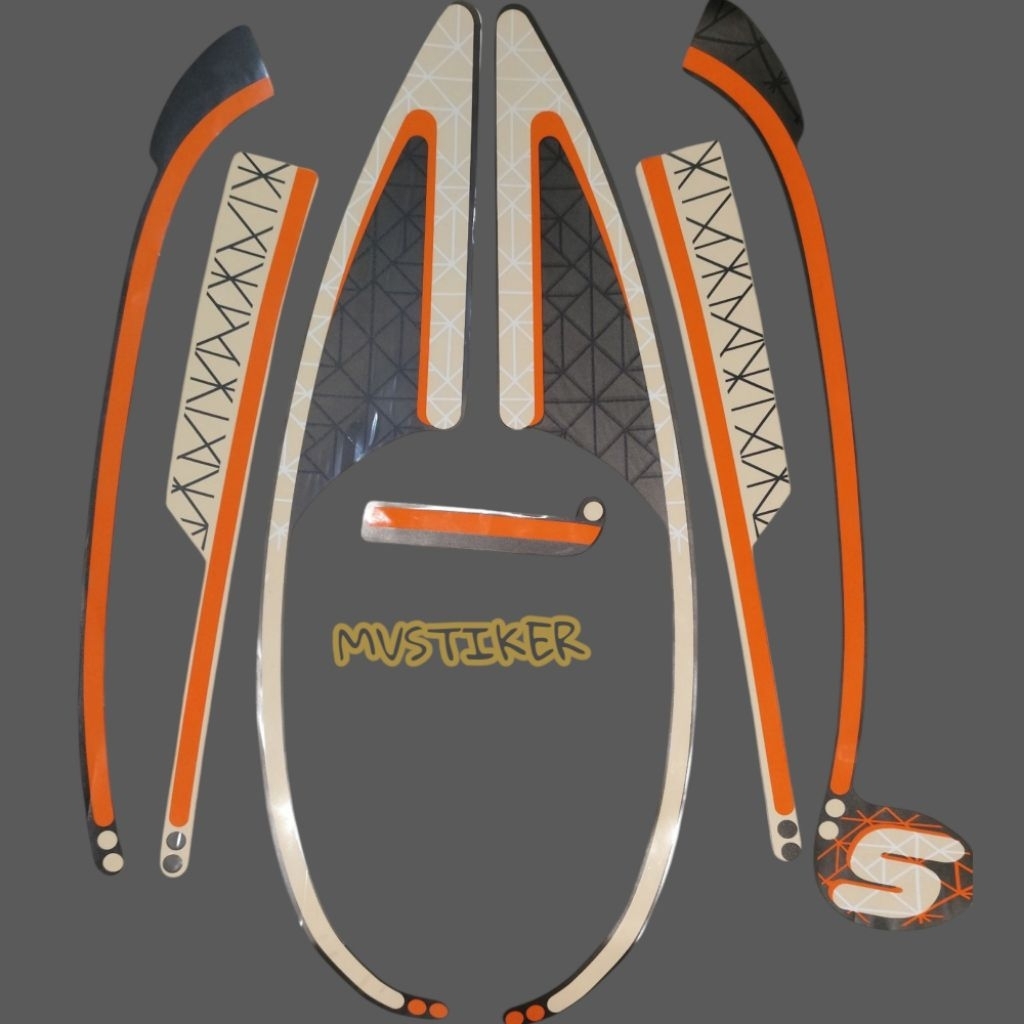 Stiker striping honda scoopy 2023 / stiker scoopy 2023 /stiker scoopy