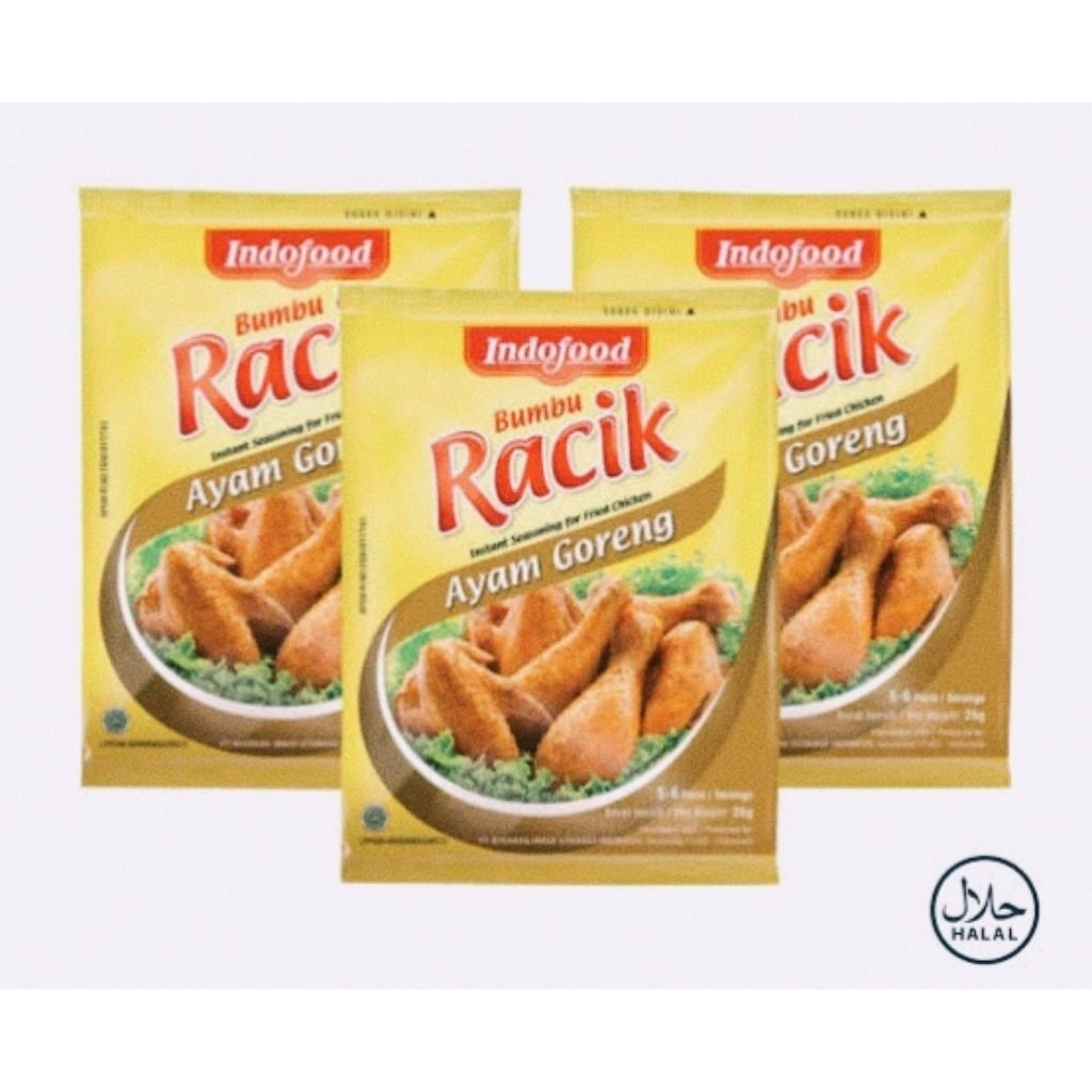 

Racik bumbu ayam goreng 26gr