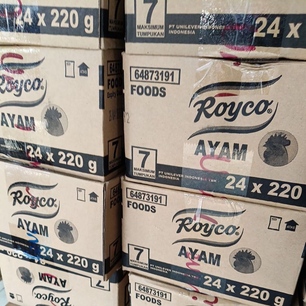 

Royco ayam 1 carton 220gram