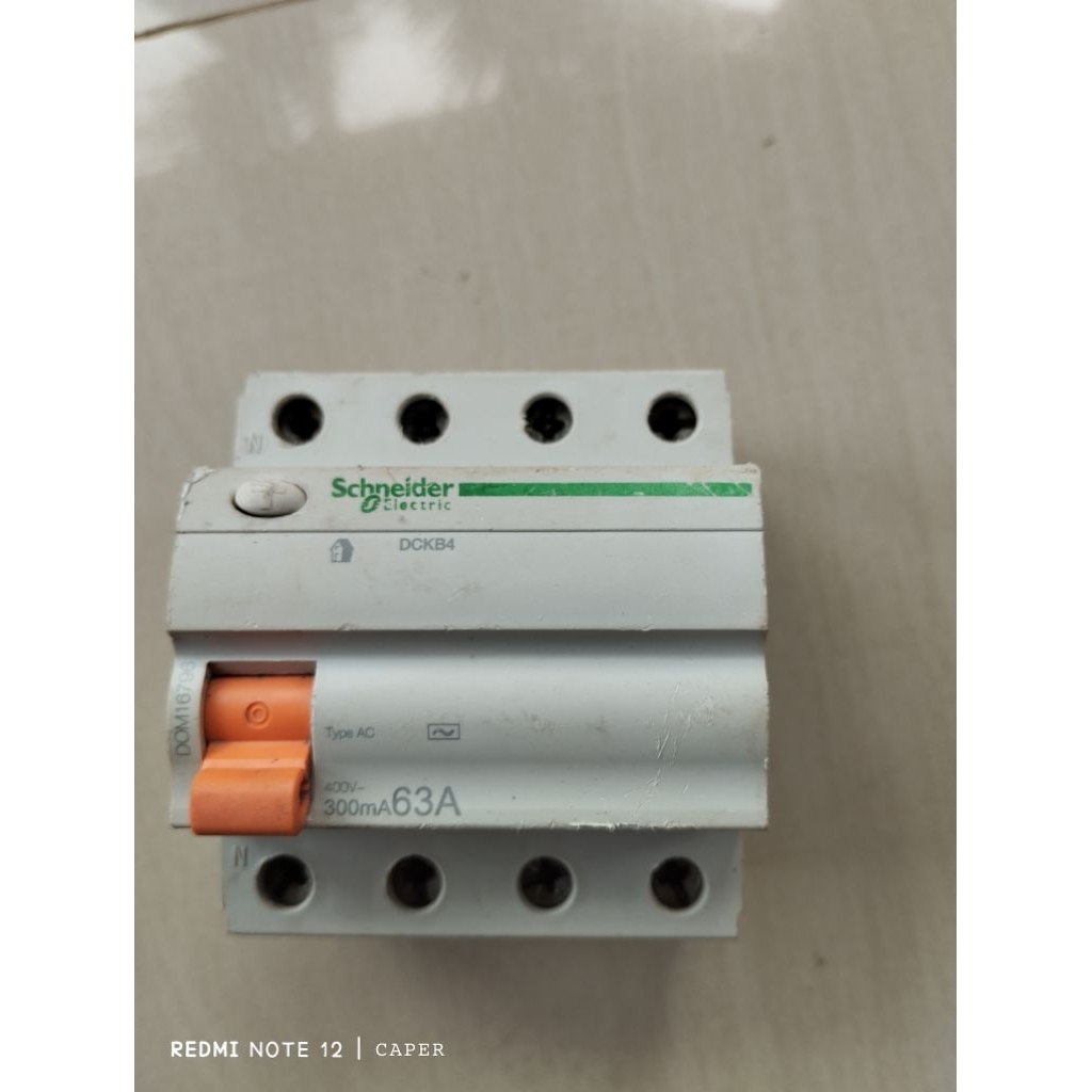 RCCB HAGER, RCCB ABB second/bekas pakai