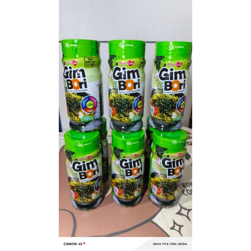 

Gim Bori rumput laut kering tabur - mamasuka kemasan 30g