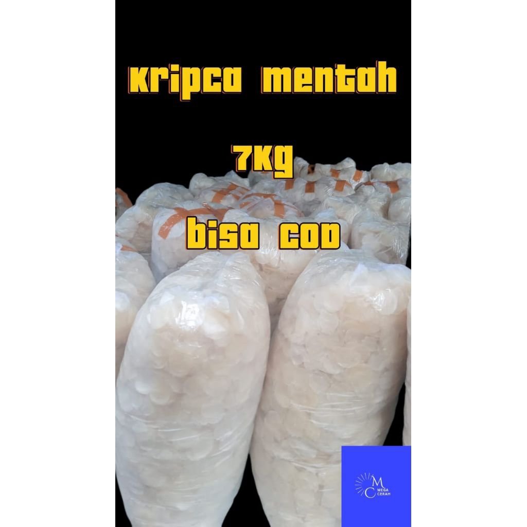 

kripca bulat 7kg tipis renyah bening bisa COD kapan aja