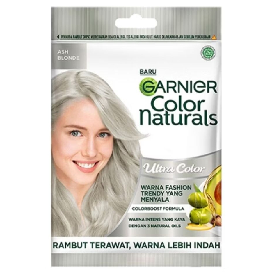 Garnier Ultra Color Perwarna Rambut Ash Blonde 30 ml