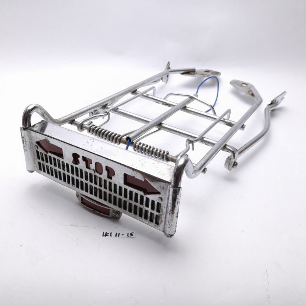 YAMAHA BEBEK V75 V80 RAK KERANJANG BAGASI BEGEL RACK BAHEL BELAKANG KOBA #3