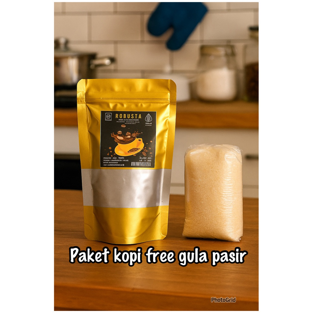 

paket kopi free gula pasir putih