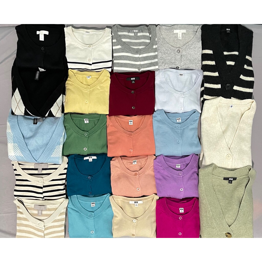 Cardigan Uniqlo & HNM