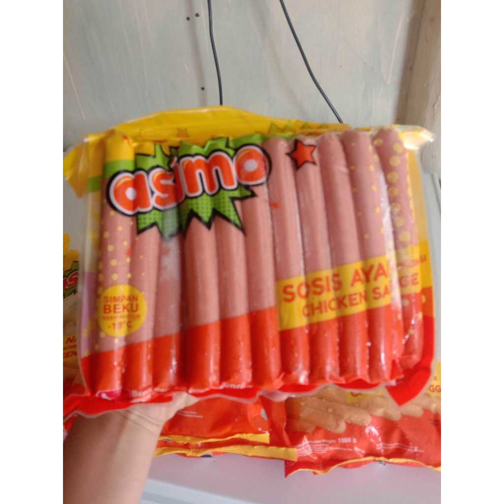 

Asimo Sosis Ayam Kombinasi | Sosis Ayam 1000gr