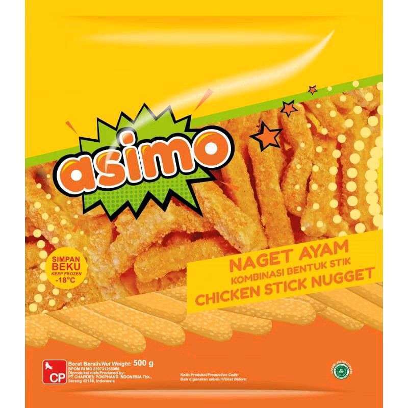 

Asimo Nugget Ayam Stick 1000 GRAM