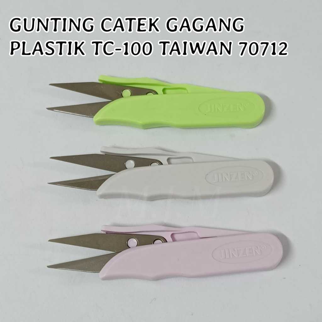 

Gunting Potong Benang TC-100 / Cekris Cutter Gagang Plastik M.J.M-70712