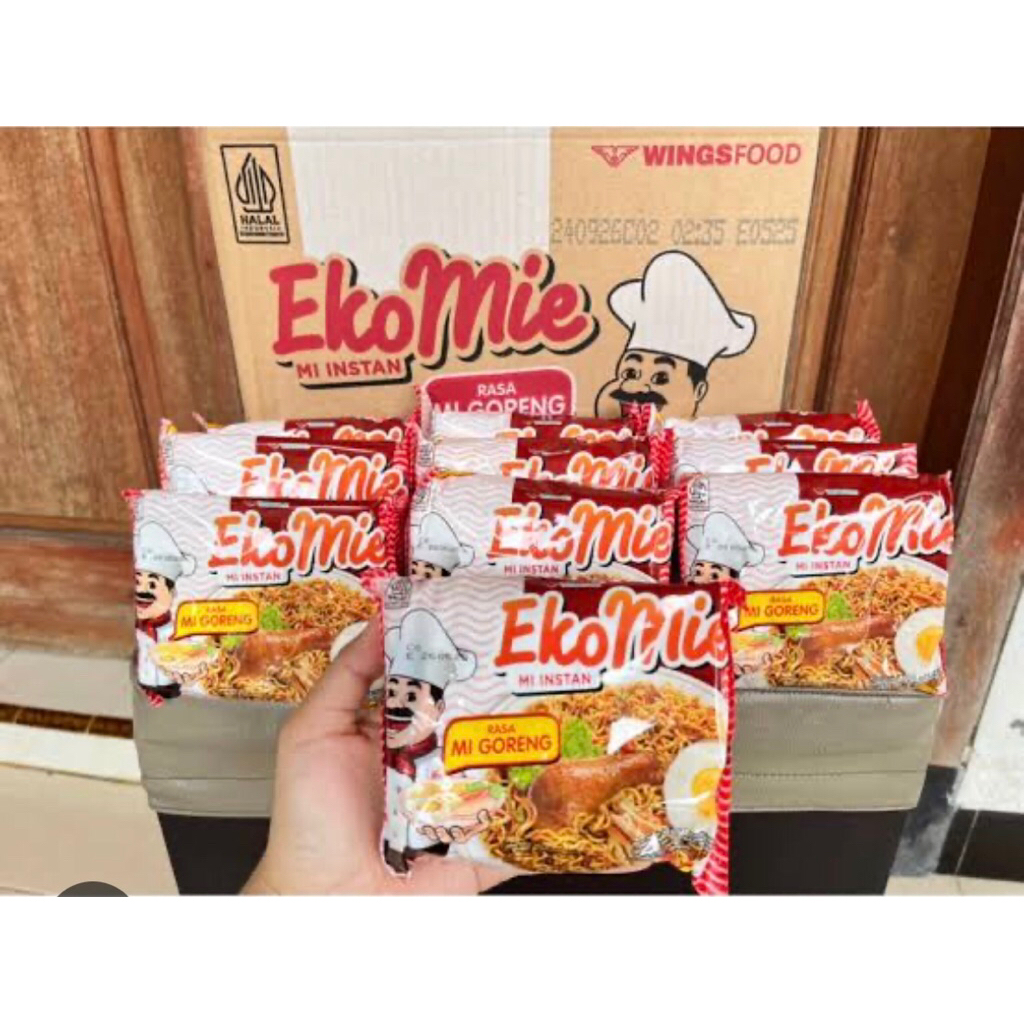 

1 dus isi 20 pcs ekomie goreng