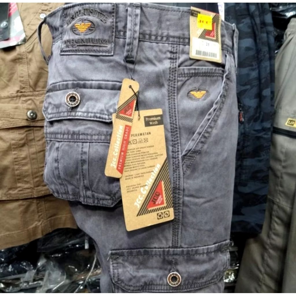 Celana Panjang Cargo JCC Original