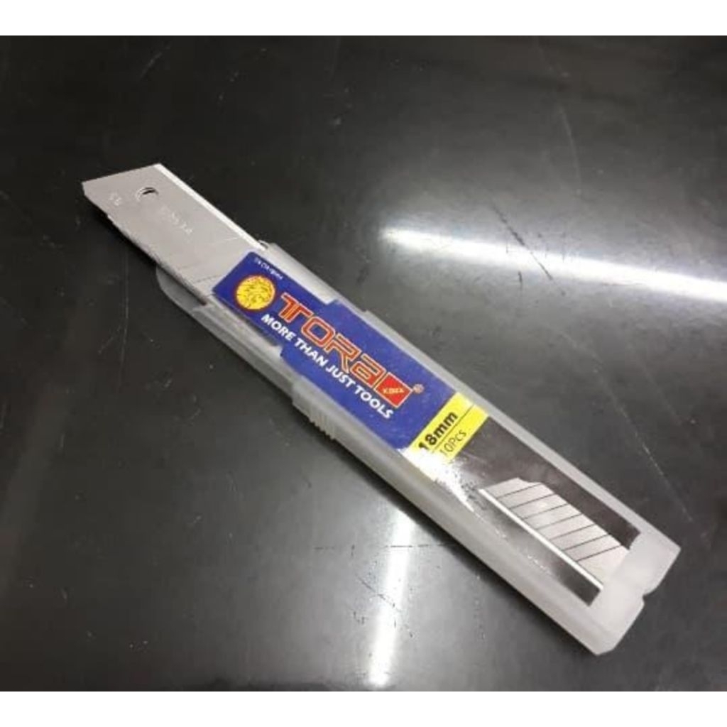 

Isi Refill Pisau Cutter 18mm Cutter Blade 18 mm