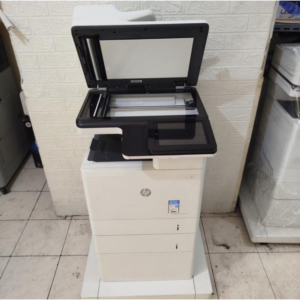 Printer Hp Laserjet Managed flow E62665 mesin fotocopy kaca f4