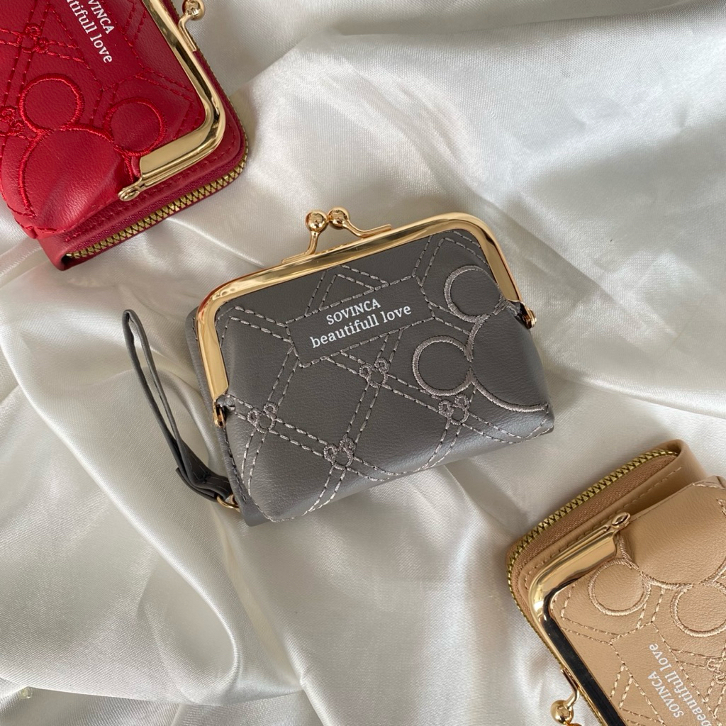Card Holder 2in1 - Big Mickey / Dompet Kartu Dompet Lipat Dompet Mini Dompet Kecil Dompet Koin Fashi