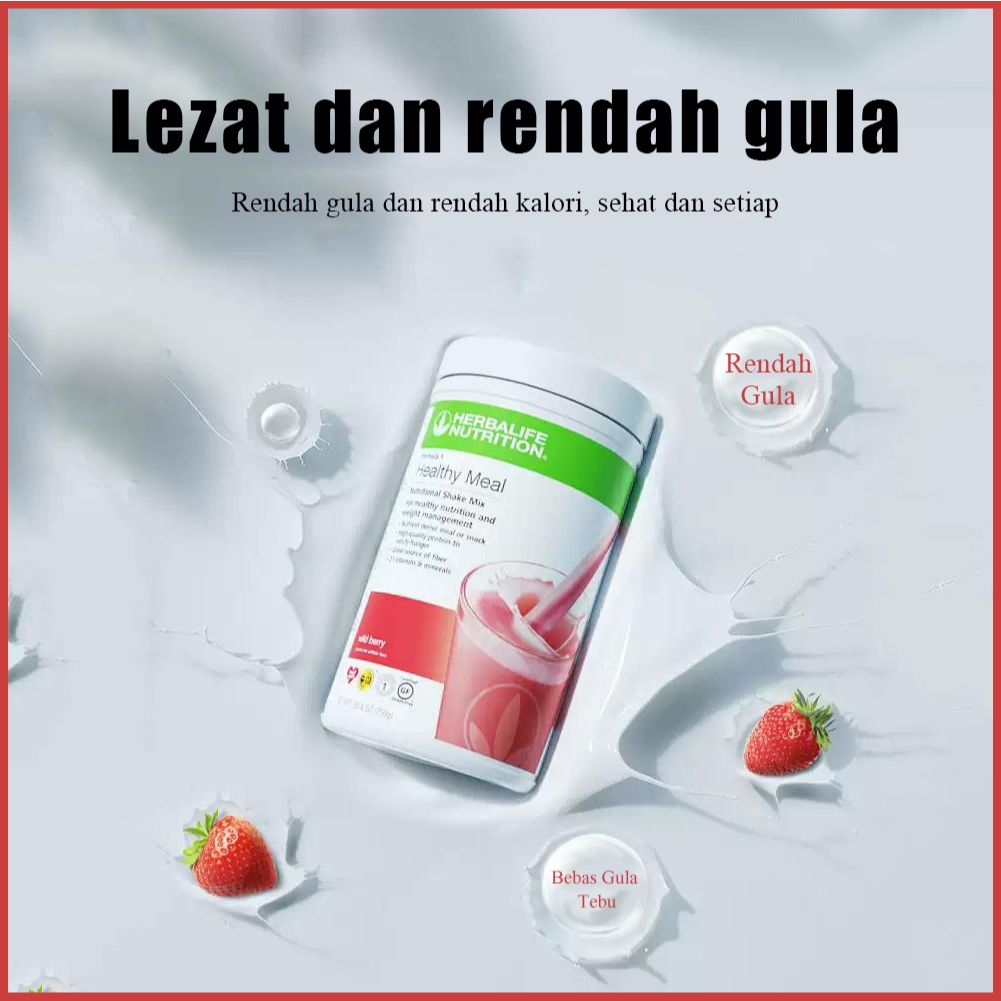 

“READY STOCK” HERBALIFE Formula 1 (F1) Minuman Protein Kedelai Campuran Bergizi “SEGERA” (100% Asli)
