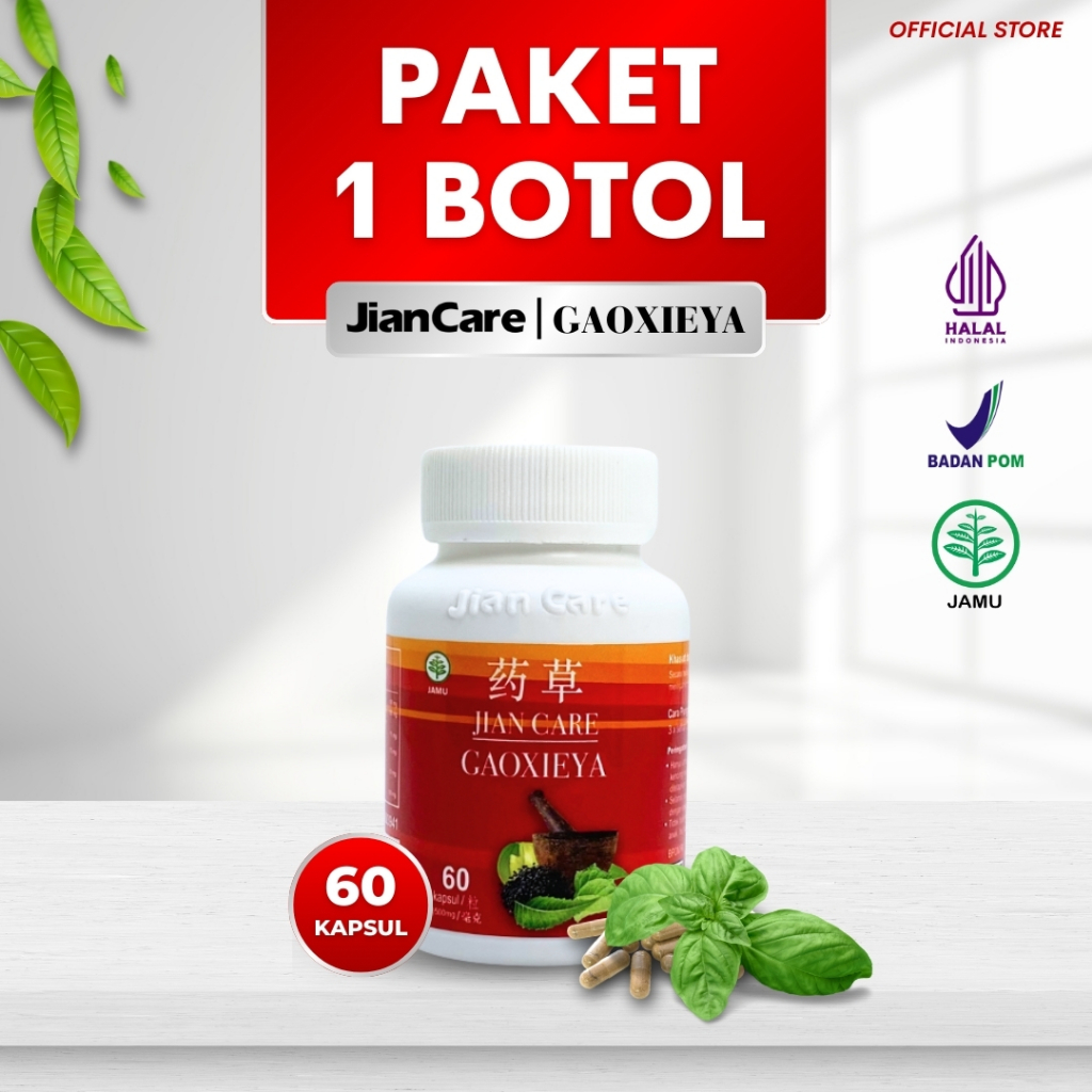 Jian Care Gaoxieya Membantu Meringankan Gejala Kencing Manis - Paket 1 Botol