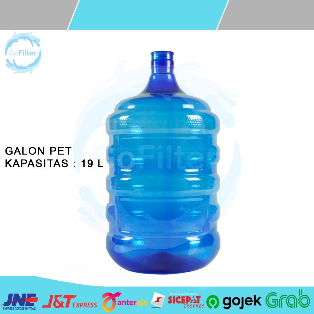 GALON KOSONG AIR MINUM BPA FREE FOOD GRADE 19 LITER / GALON TEBAL BIRU 19L