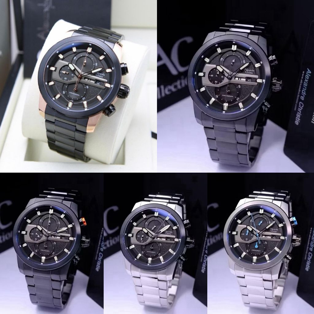 Jam Tangan Pria Alexandre Christie 6562 AC6562 AC 6562MC [[ORIGINAL]]