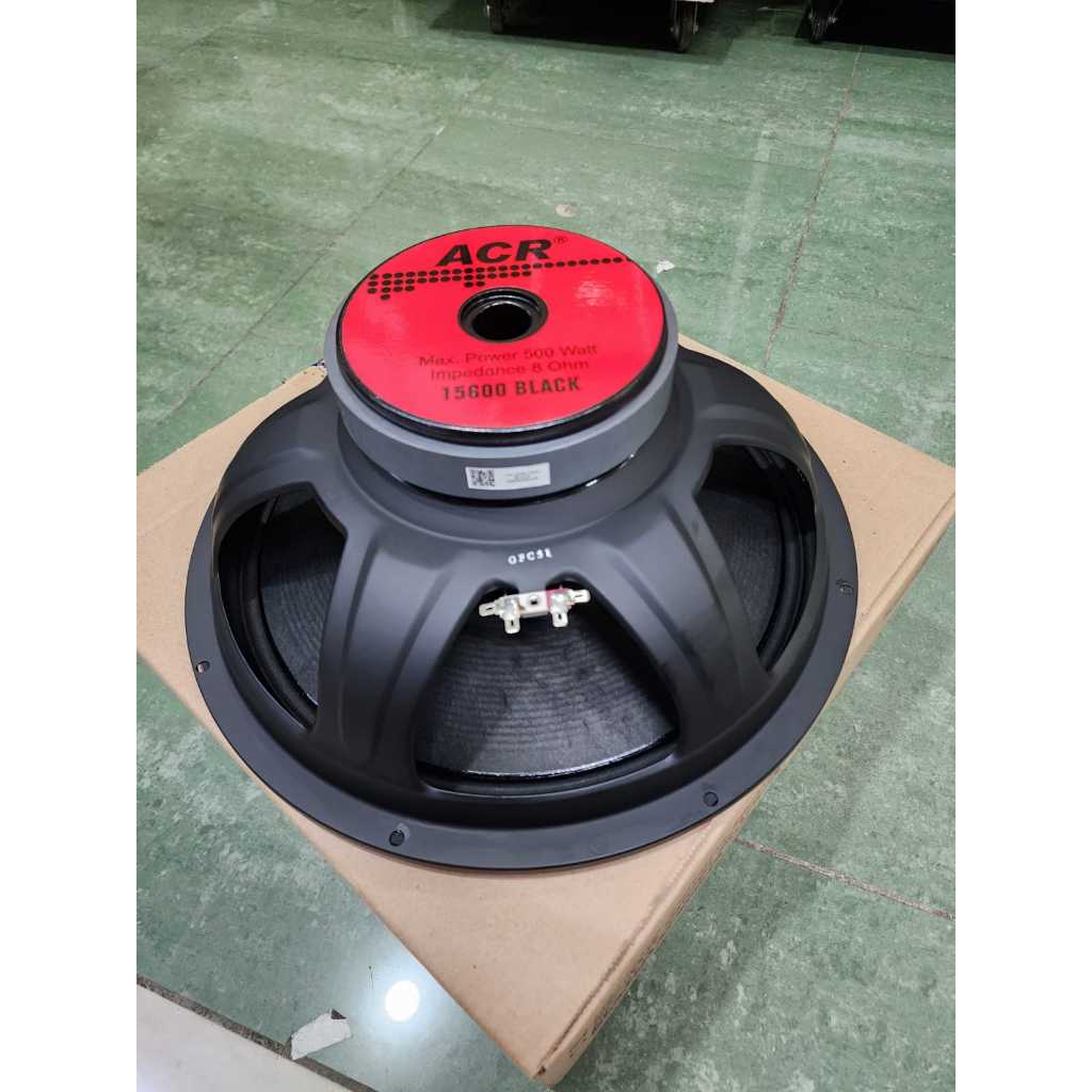 Speaker ACR 15600 BLACK - 500watt - 8 Ohm -15 Inch - Barang Original SBE