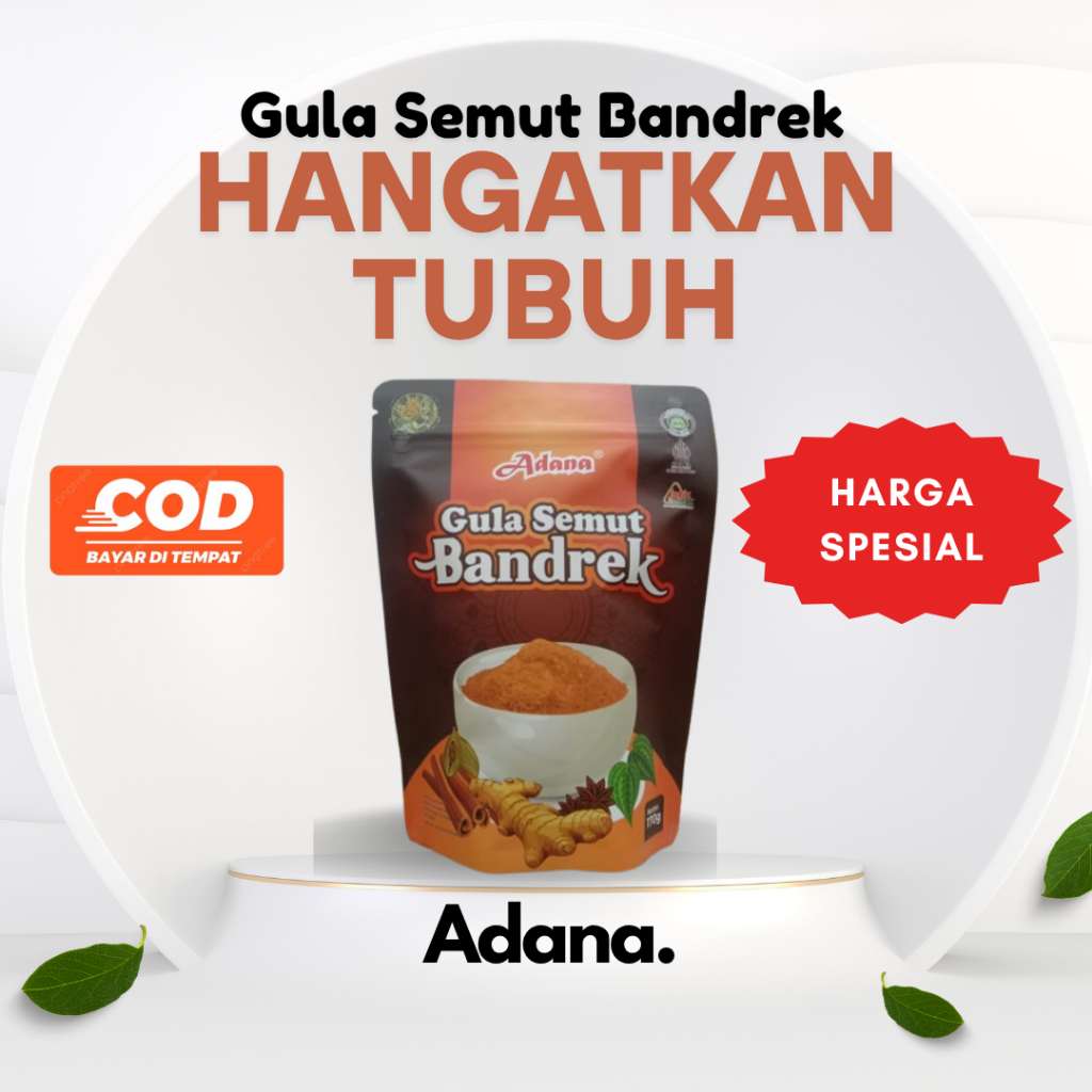 

Bandrek Adana Gula Semut 170g - Minuman Tradisional Penghangat Badan Alami