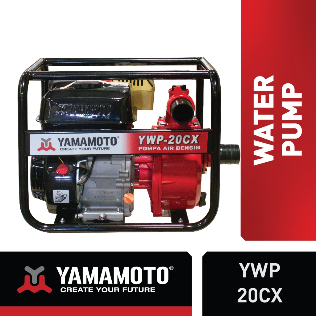 YAMAMOTO Gasoline Water Pump Yamamoto series YWP-20CX/Mesin Pompa Air Bensin Irigasi Serbaguna