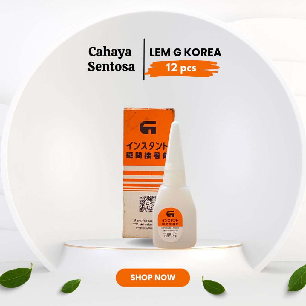 

Lem G Korea Glee GL 808 Lem Serba Guna / Perekat Kualitas Super