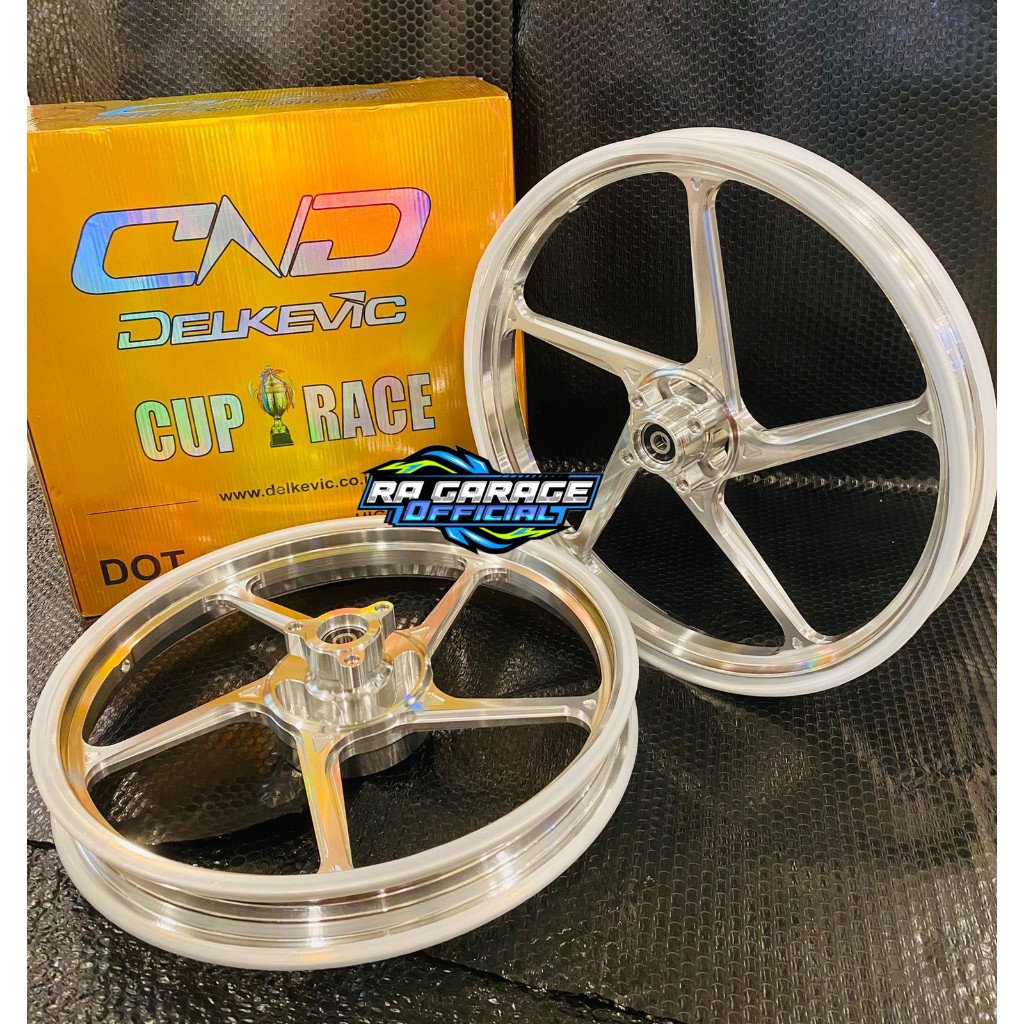 Velg Racing Delkevic D-55 Model AK55 Sonic150 Supra GTR SatriaFu150 Satria Injeksi Fufi Velg Palang 