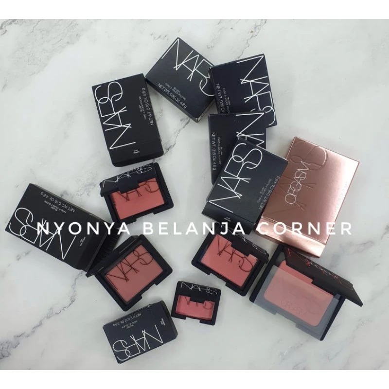 (BPOM) NAR5 COSMETICS ORGA*M COMPACT BLUSH FARD A JOUES /NARS COMPACT BLUSH ORGAS* / PERONA PIPI