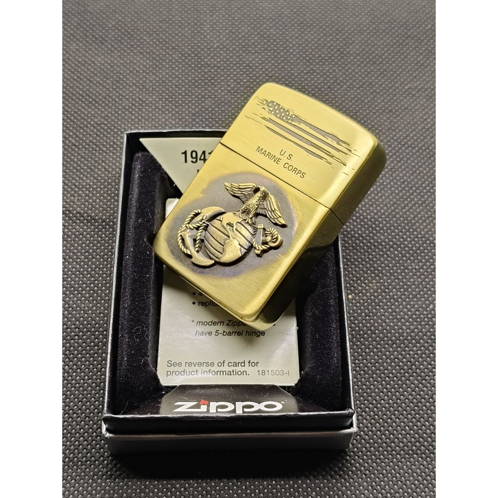 Zippo US Marine Corps Okinawa Division Replica 1941 Original