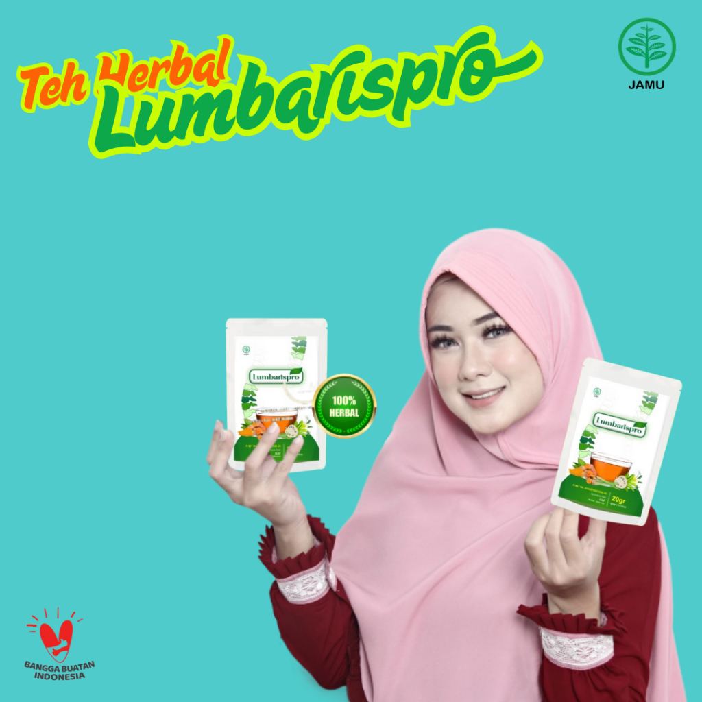 

Teh Herbal Lumbarispro - Obat Nyeri Sendi - Asam Urat - Rematik - Pegal Linu - Gula Darah - Diabet | 100% Herbal